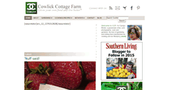 Desktop Screenshot of cowlickcottagefarm.com